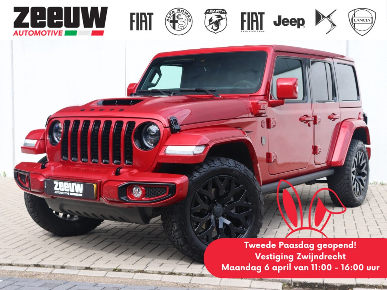 Jeep Wrangler Unlimited - BRUTE Custom 4Xe 380 PK | Full Performance | Alcantara | Individ - AutoWereld.nl