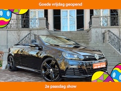 Volkswagen Golf Cabriolet - 2.0 TSI R DSG 265Pk Leder Xenon Navi Stoelverwarming Pdc Climate Cruise Ctr