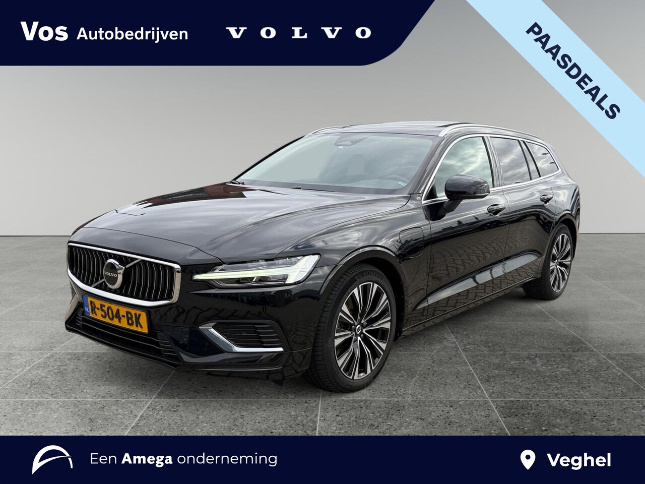 Volvo V60 - 2.0 T8 Plug-in hybrid AWD Plus Bright Panoramadak | LONG RANGE - AutoWereld.nl