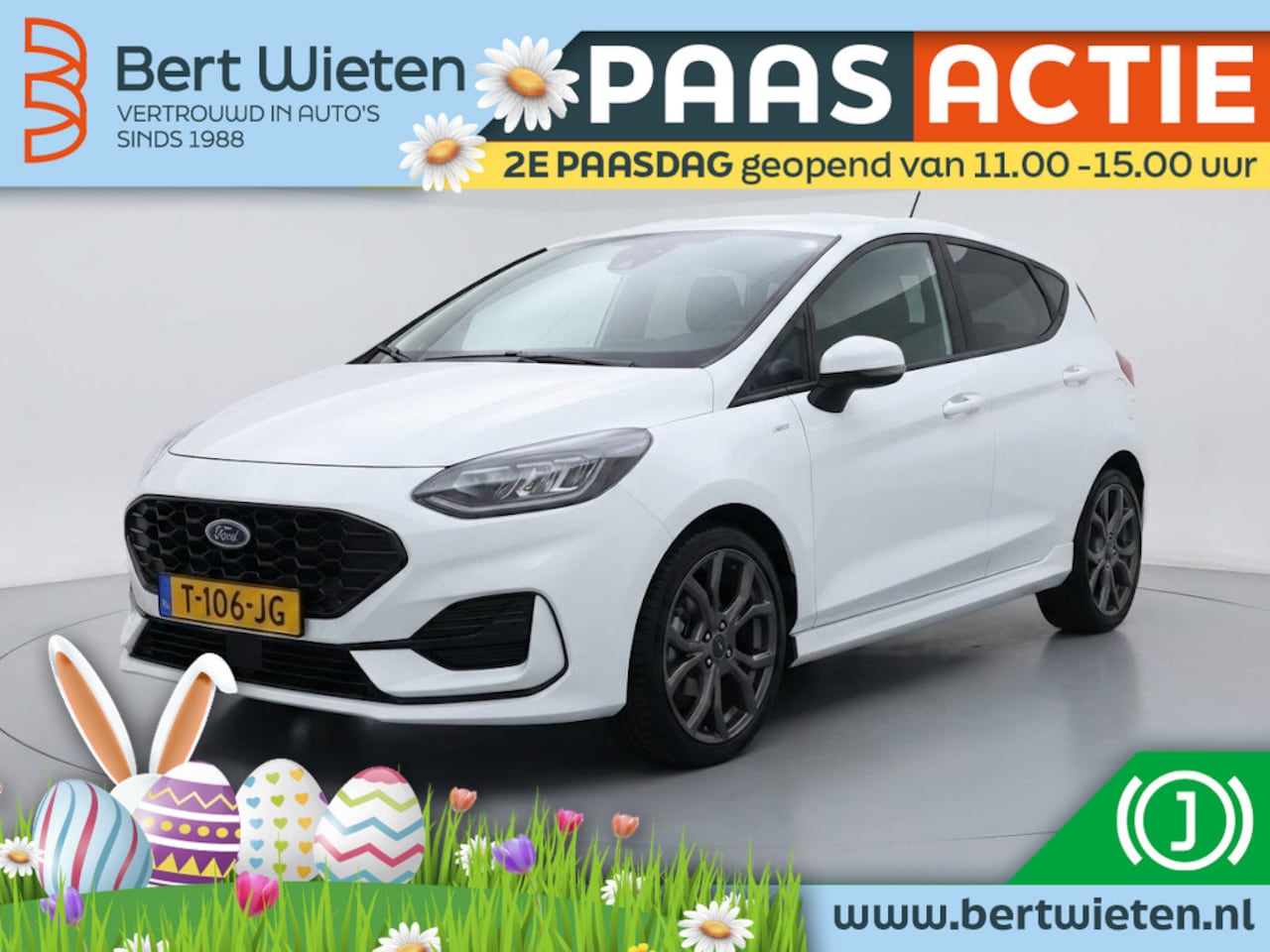 Ford Fiesta - 1.0 EcoBoost Hybrid | ST-Line | Geen import | Adaptieve cruise - AutoWereld.nl