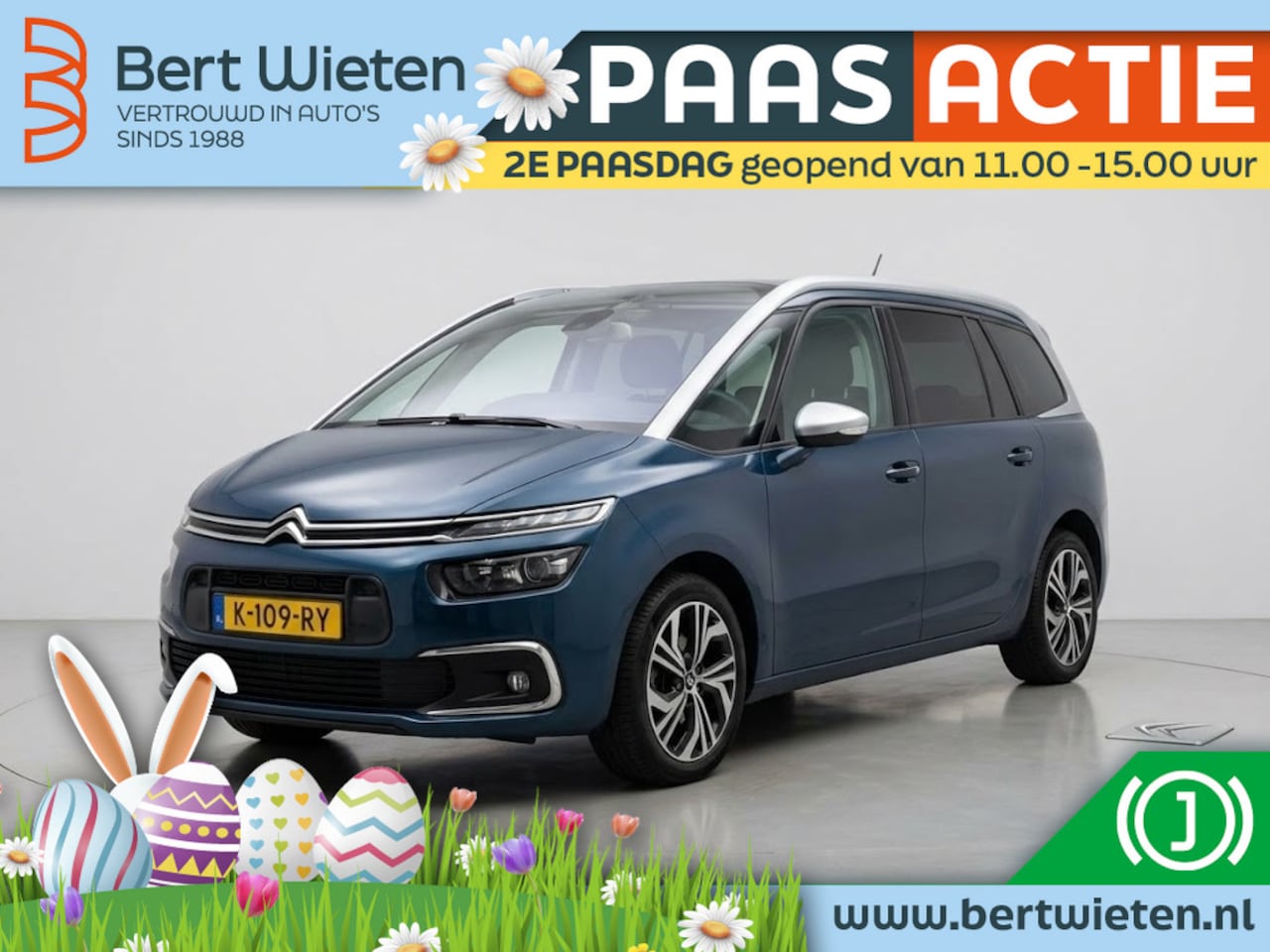 Citroën Grand C4 SpaceTourer - 1.2 PureTech | Geen import | Trekhaak | 7 Persoons - AutoWereld.nl