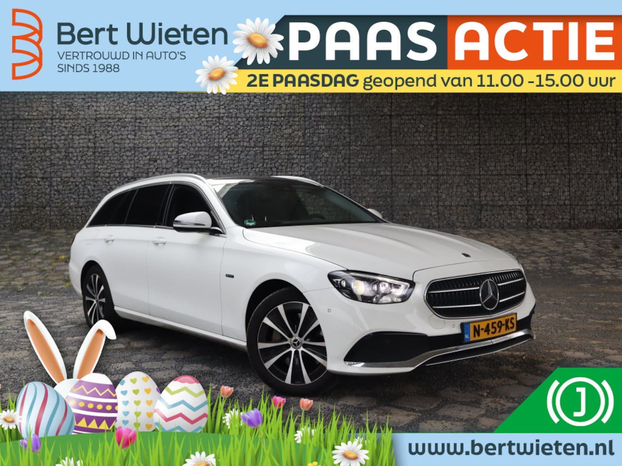 Mercedes-Benz E-klasse Estate - 300 AMG | Plug in Hybride | Stoelverwarming | Trekhaak | Panoram - AutoWereld.nl