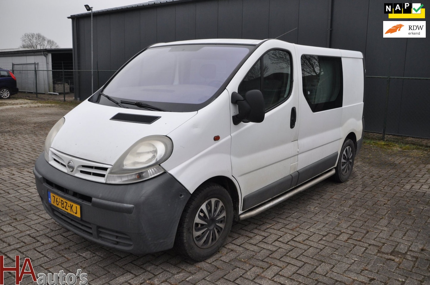 Nissan Primastar - 100.27-310 1.9 DCi Dubbel cabine C *AIRCO* !EXPORT! - AutoWereld.nl