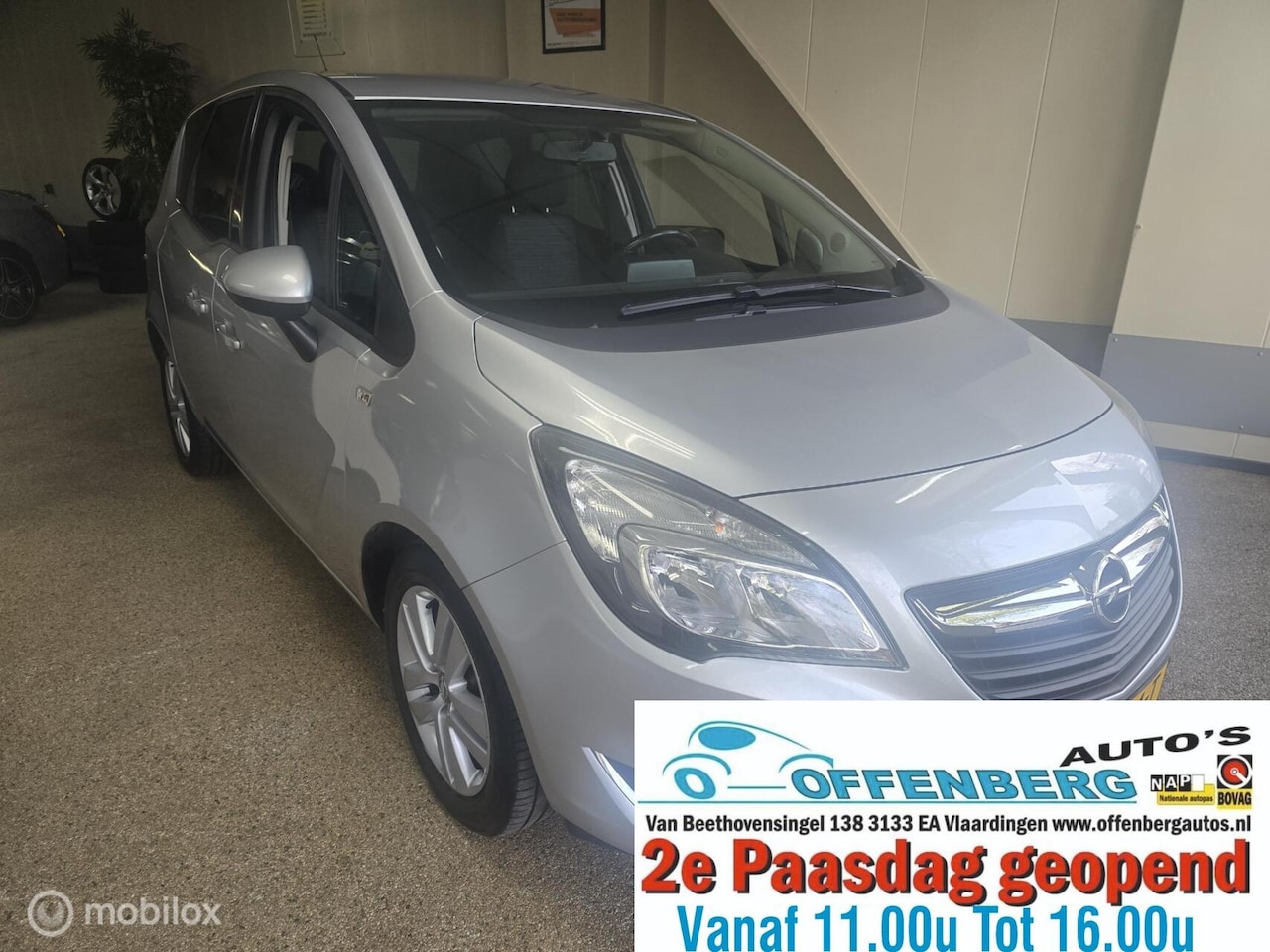 Opel Meriva - 1.4 Turbo Blitz lage km stand 74000 - AutoWereld.nl