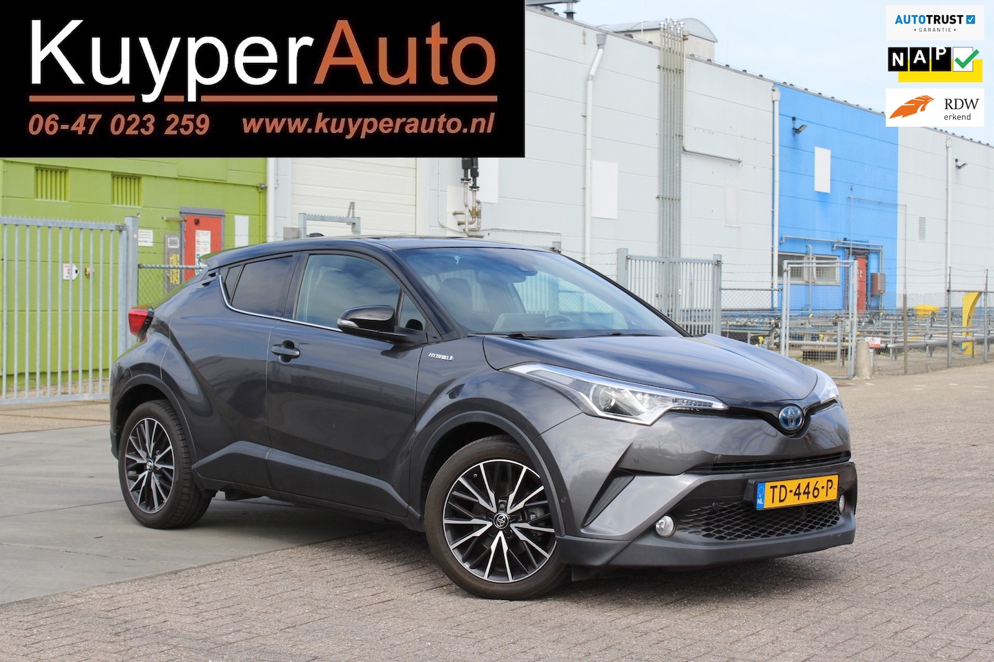 Toyota C-HR - 1.8 Hybrid Style rijklaar prijs CAMERA VERWARMBARE STOELEN CLIMA - AutoWereld.nl