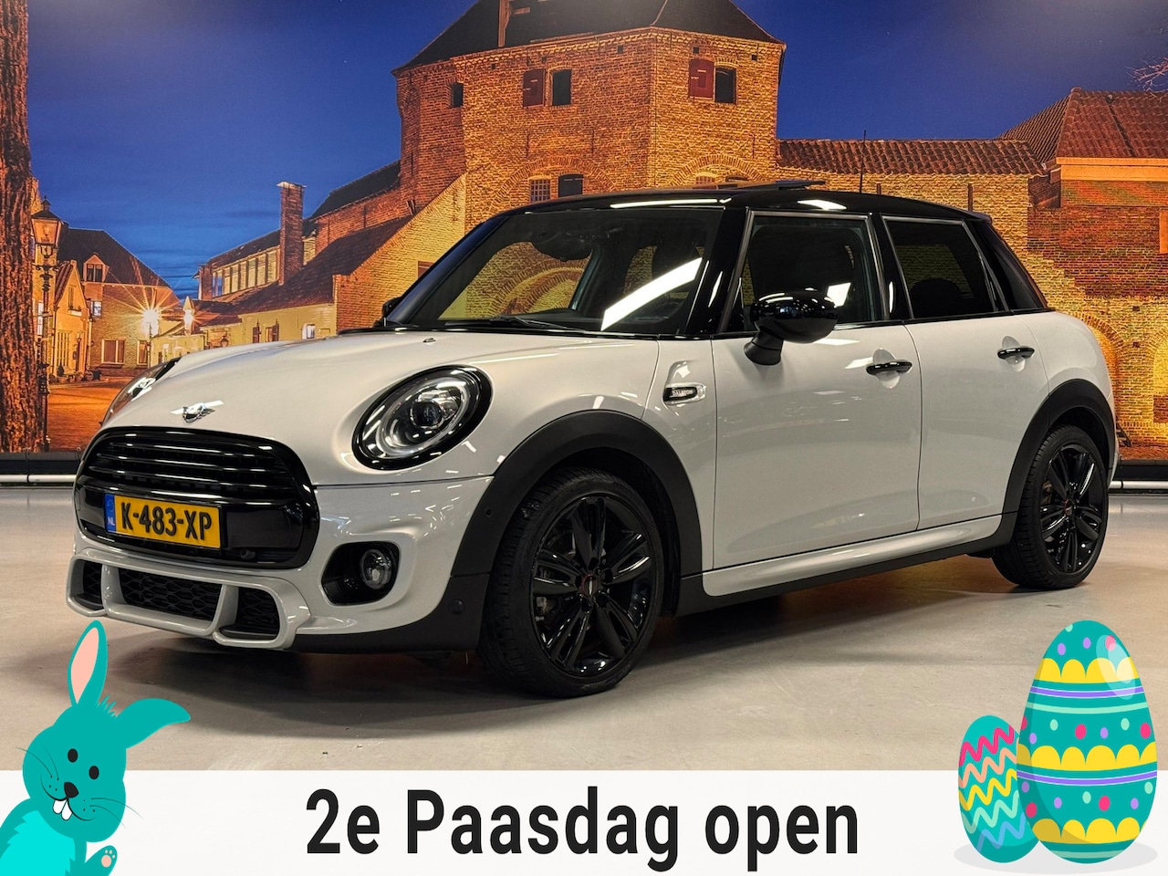 MINI John Cooper Works - Mini 1.5 Dalston Edition JCW Automaat Panodak Leer - AutoWereld.nl