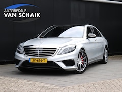 Mercedes-Benz S-klasse - AMG 63 4Matic Lang | MEMORY | LEDER | BURMESTER 3D | NIGHT VISION | STOELVERK. | 360° CAME