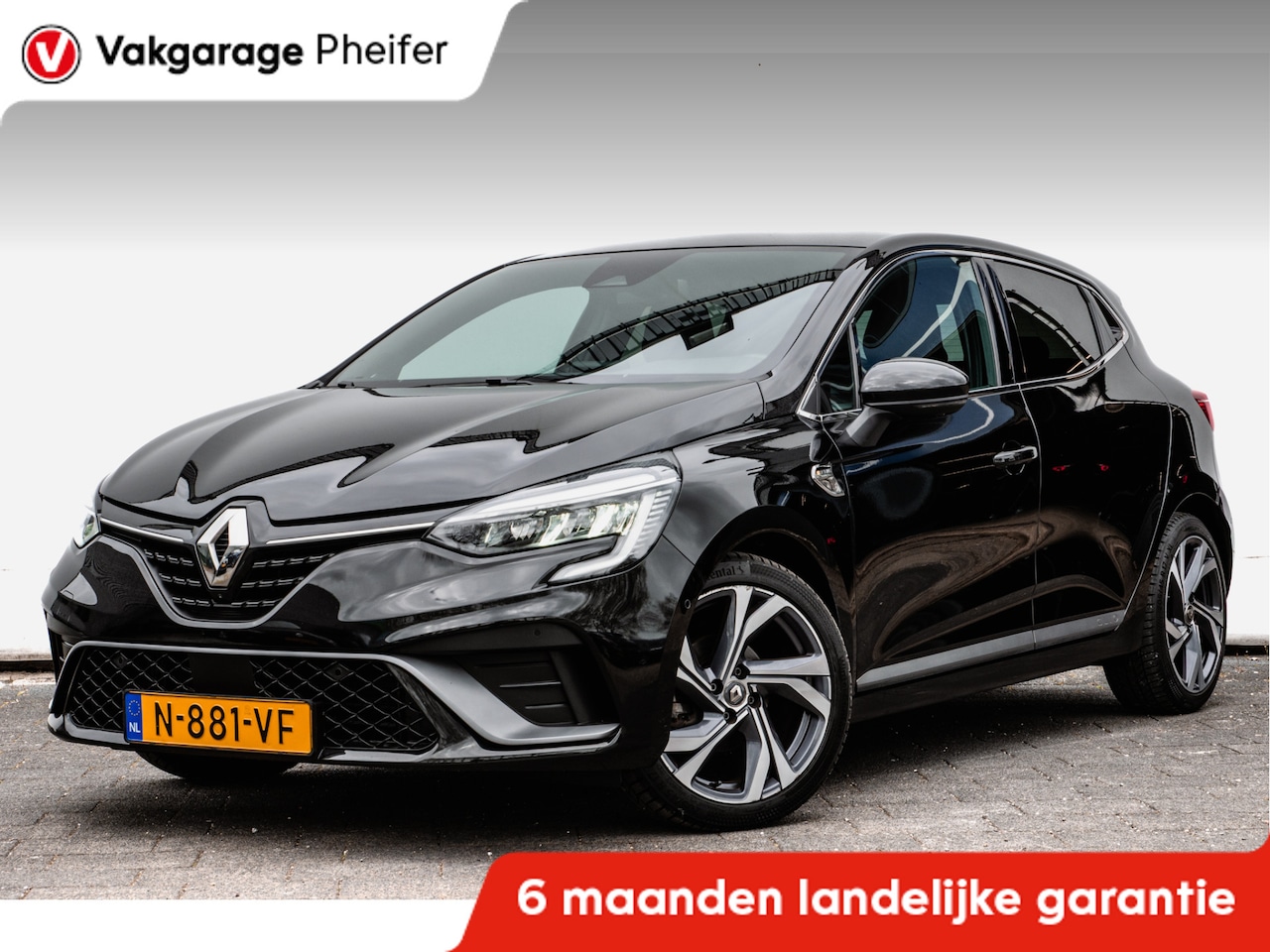 Renault Clio - 1.0 TCE R.S. Line Sportstoelen/ Bose/ Camera/ Full map navigatie/ DAB+/ 17" Lmv - AutoWereld.nl