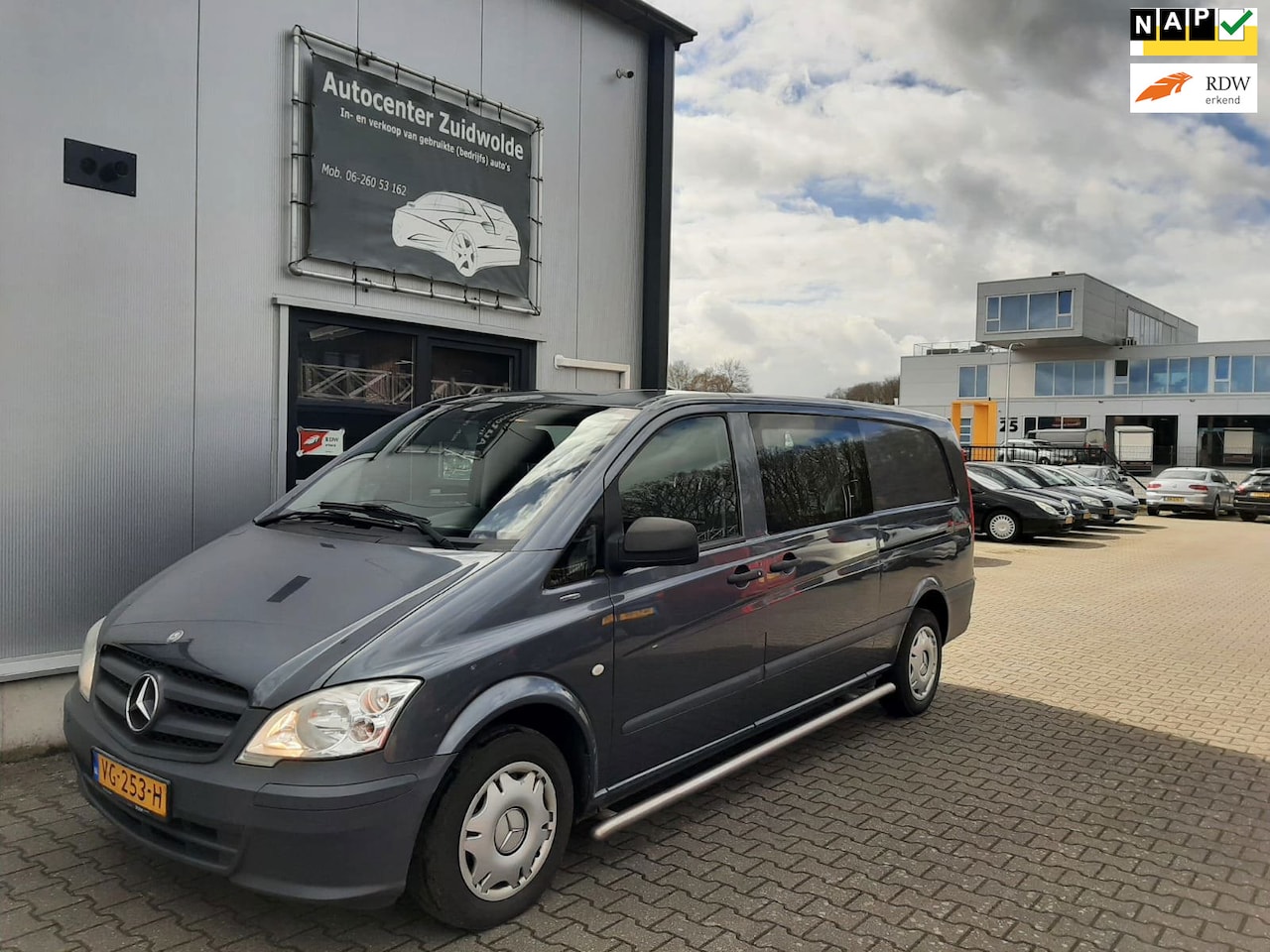 Mercedes-Benz Vito - 110 CDI 343 DC Comfort Plus clima cruise 2x schuifdeur - AutoWereld.nl