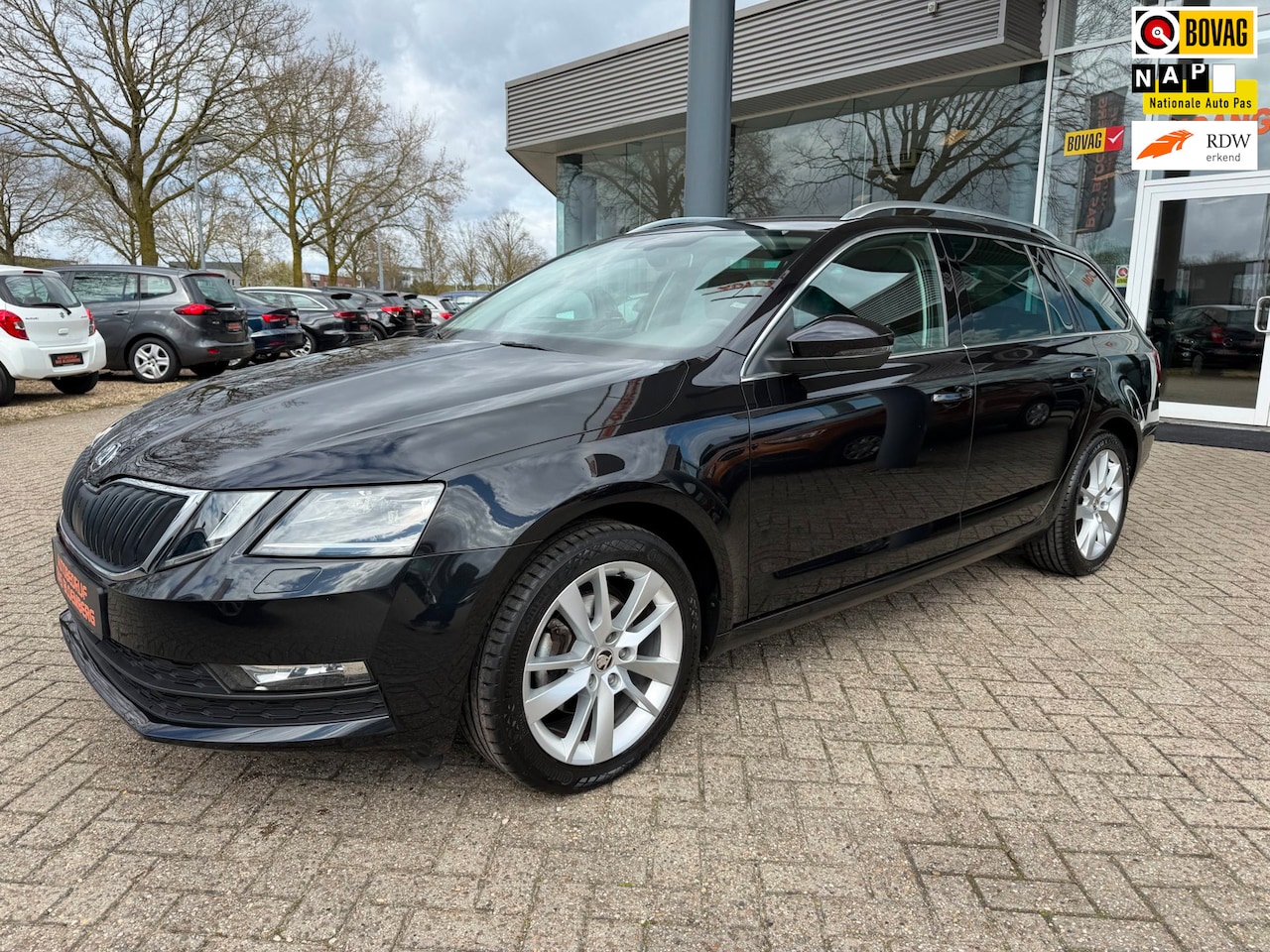 Skoda Octavia Combi - 1.0 TSI Gr-tech Amb. Autopmaat, Navi, Apple carplay, trekhaak, etc - AutoWereld.nl