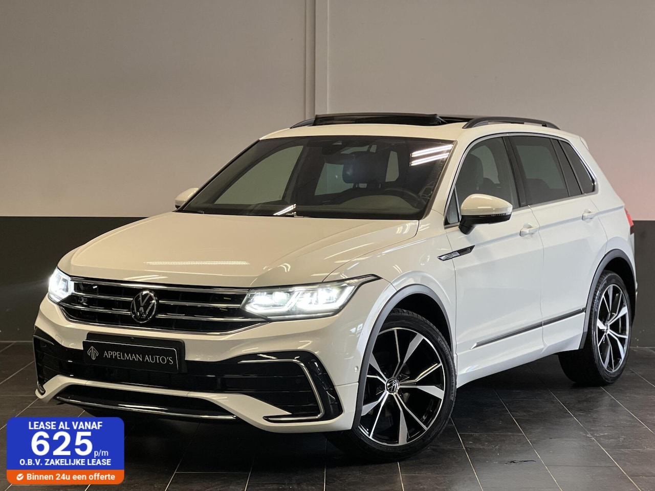 Volkswagen Tiguan - 1.5 TSI 3 X R-Line |360Camera|HarmanKardon|Stuurverw.|Keyless|Pano| - AutoWereld.nl