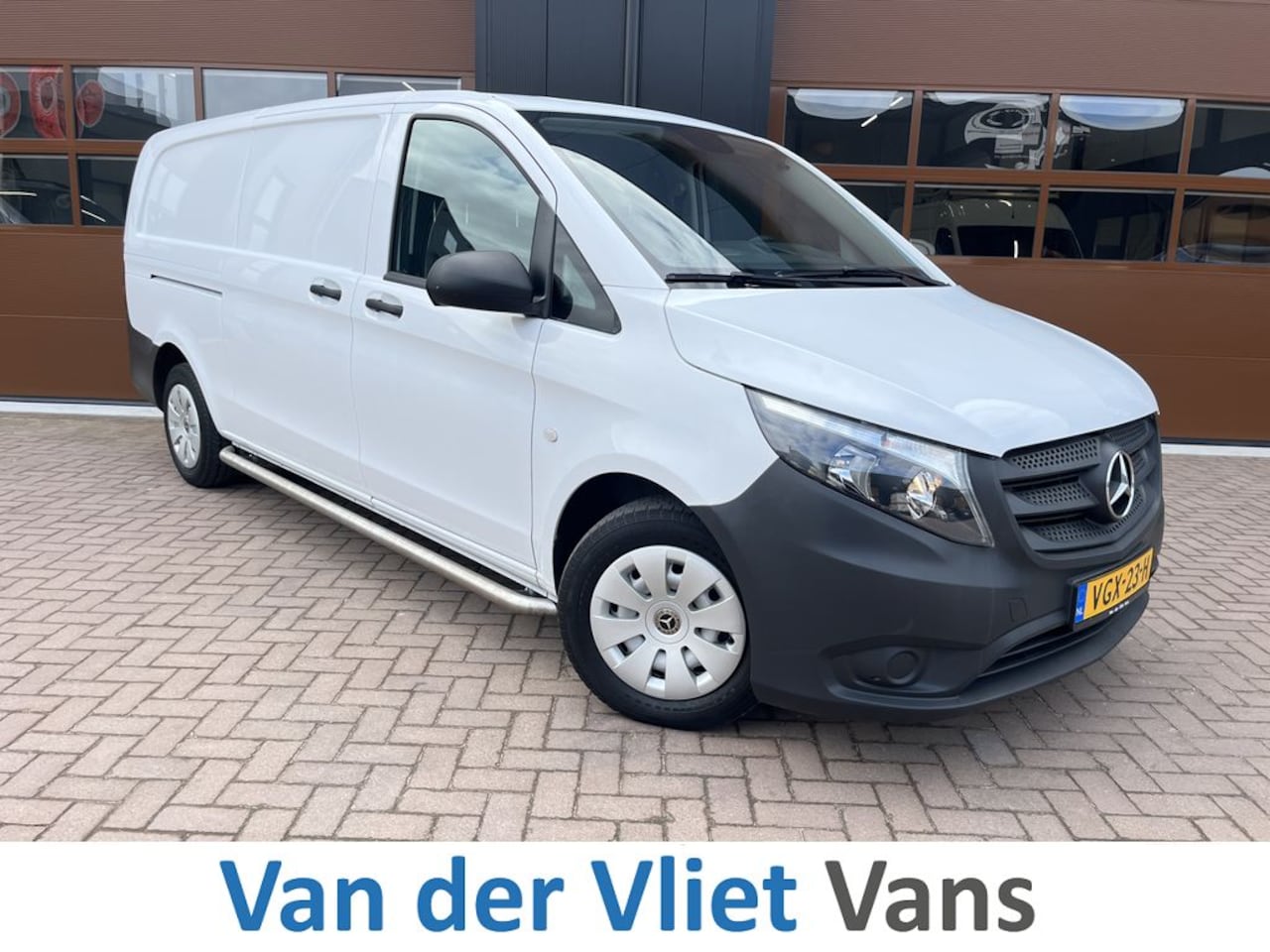 Mercedes-Benz Vito - 110 CDI 102 pk E6 XL Extra Lang 3p Lease €286 p/m, Airco, Apple Carplay/Android Auto, Came - AutoWereld.nl