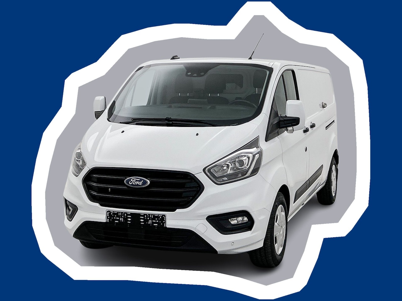 Ford Transit Custom - 340 2.0 TDCI L2H1 Automaat Schuifdeur L+R Navigatie Stoelverwarming Inrichting - AutoWereld.nl