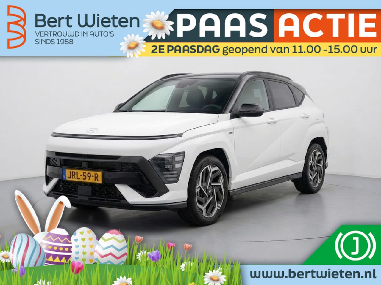 Hyundai Kona - 1.6 GDI HEV N Line | Two Tone | N Line | Compleet - AutoWereld.nl