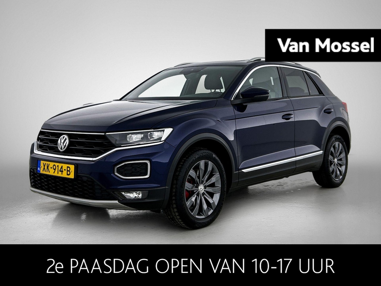 Volkswagen T-Roc - 1.5 TSI Sport 150 PK | Automaat | Panorama Dak | Digital Cockpit | Stoel en Stuurverwarmin - AutoWereld.nl