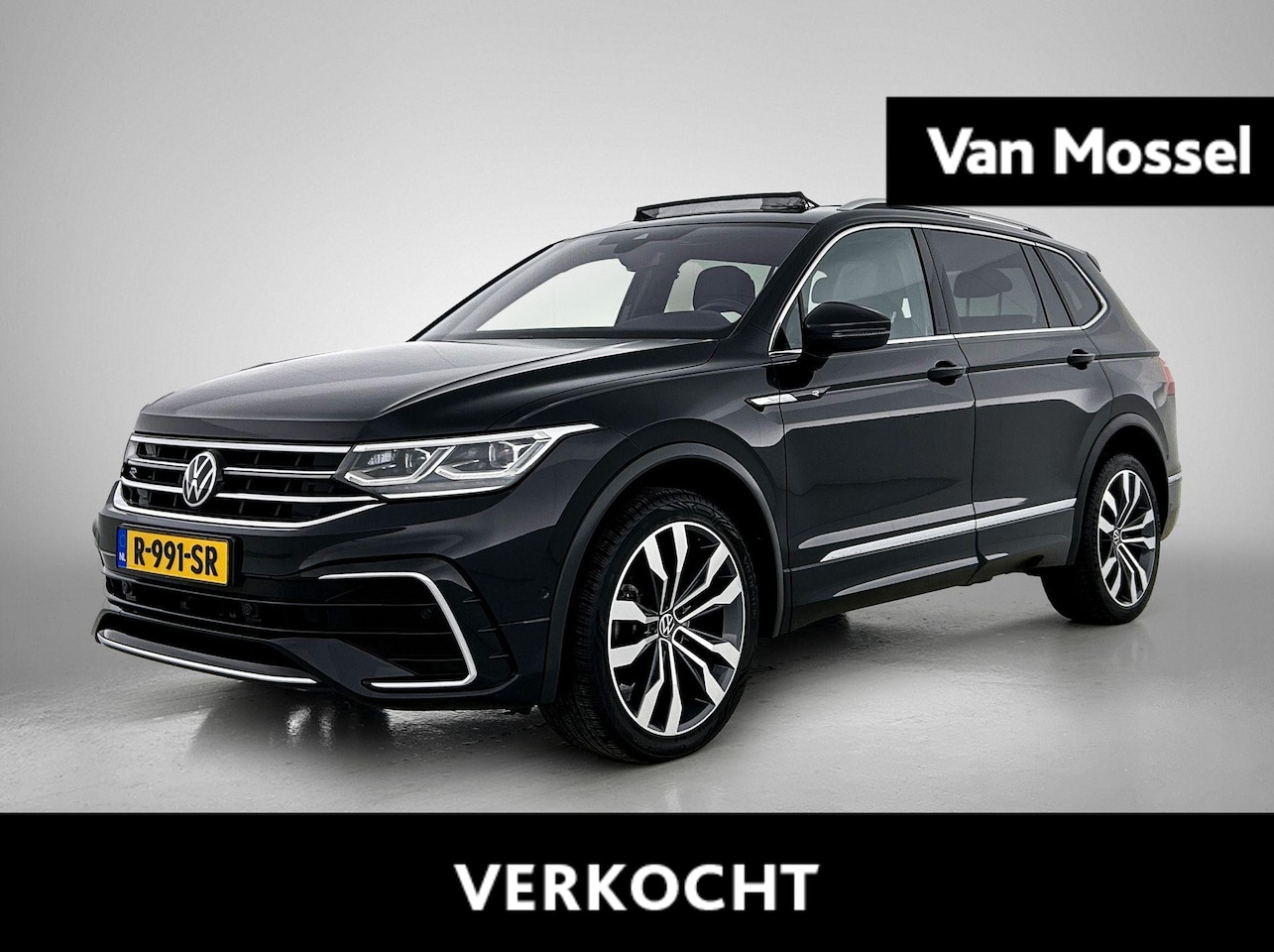 Volkswagen Tiguan Allspace - 1.5 TSI R-Line Business+ | 150 PK | 7- Persoons | Automaat | Trekhaak | Panorama Schuif-Ka - AutoWereld.nl