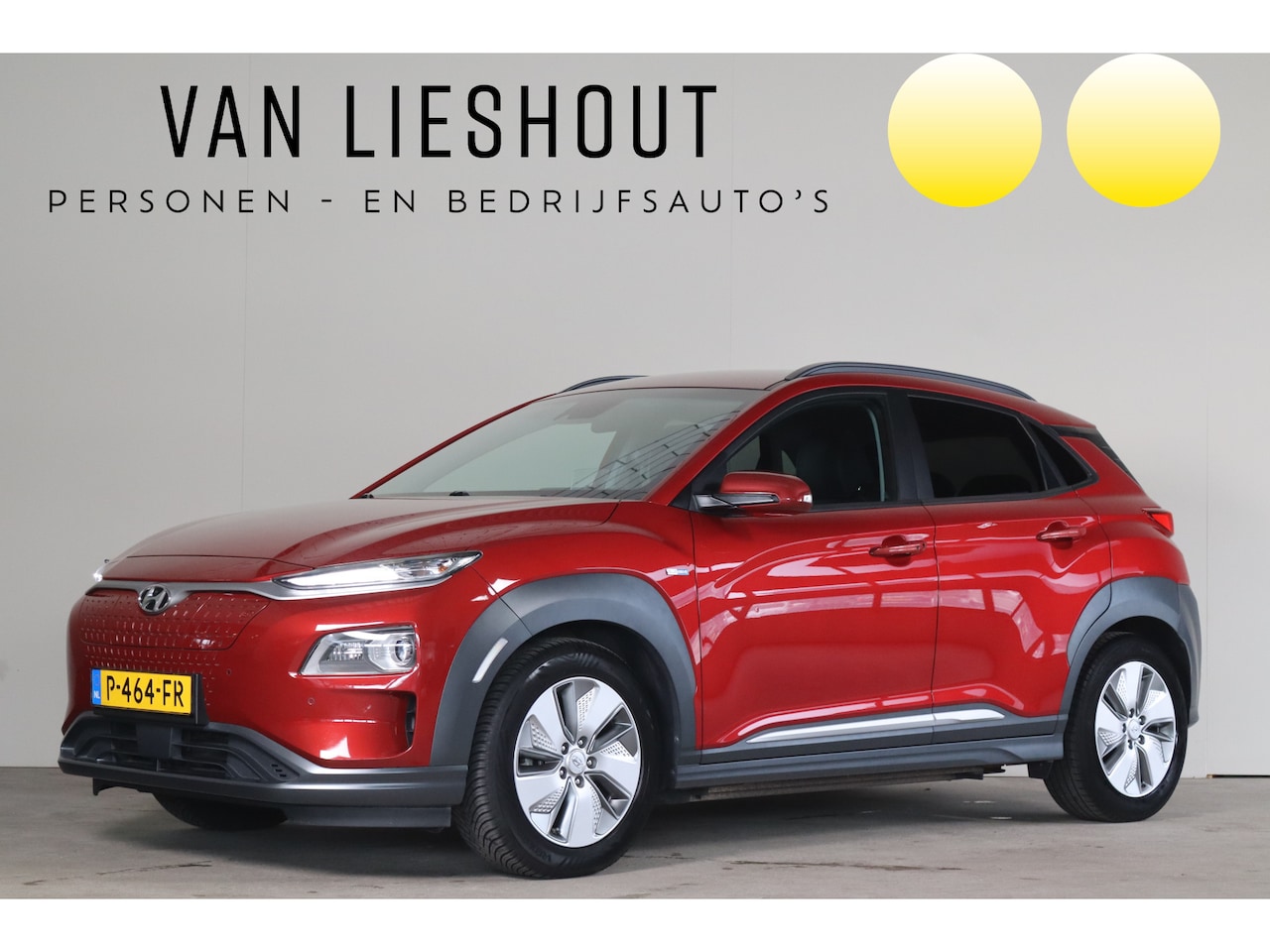 Hyundai Kona Electric - EV Premium 64 kWh SOH 100% Elek.Stoel + Leder I Stoel Verw.+Koeling - AutoWereld.nl
