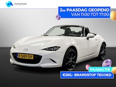 Mazda MX-5 - 1.5 SKYACTIV-G 132PK GT-M BLACK&WHITE NAVI FULL LED CAMERA LEDER PDC NL-AUTO NAP MANUAL