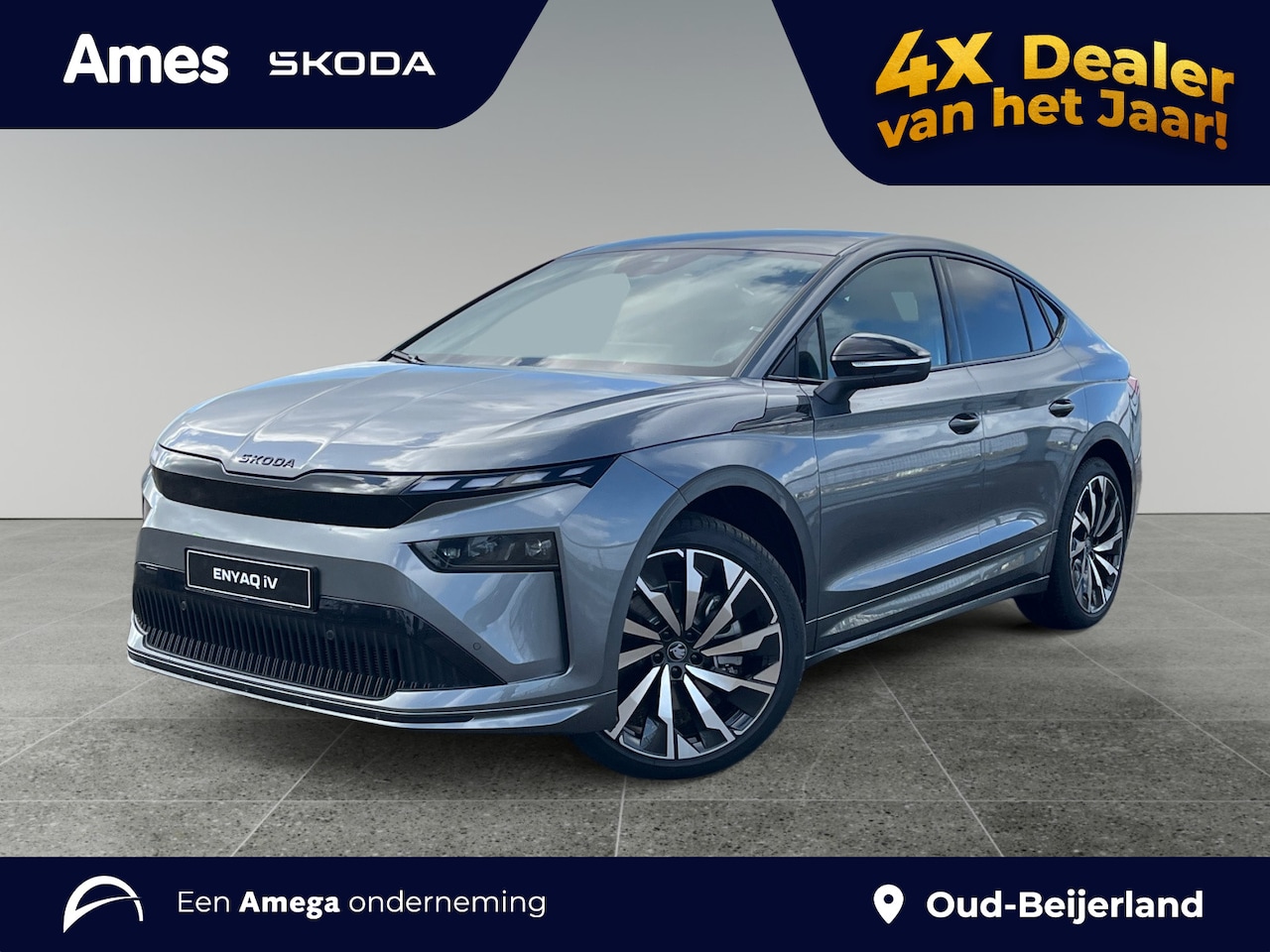 Skoda Enyaq Coupé iV - 85 Sportline 77kWh 286pk | 21" LM velgen | Matrix LED | Panoramadak - AutoWereld.nl