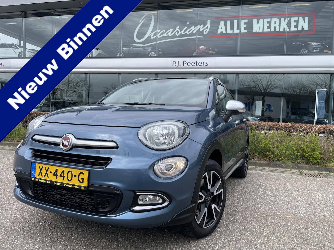 Fiat 500 X - 1.4 Turbo MultiAir Mirror Achteruitrijcamera - Navigatie - Apple carplay - Airco - Cruise - AutoWereld.nl