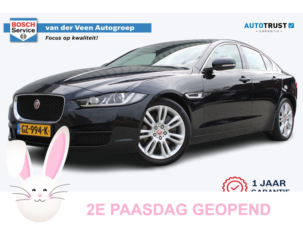Jaguar XE - 2.0 Portfolio | Incl. 12 maanden garantie | Cruise control | Climate control | Stoel/stuur - AutoWereld.nl