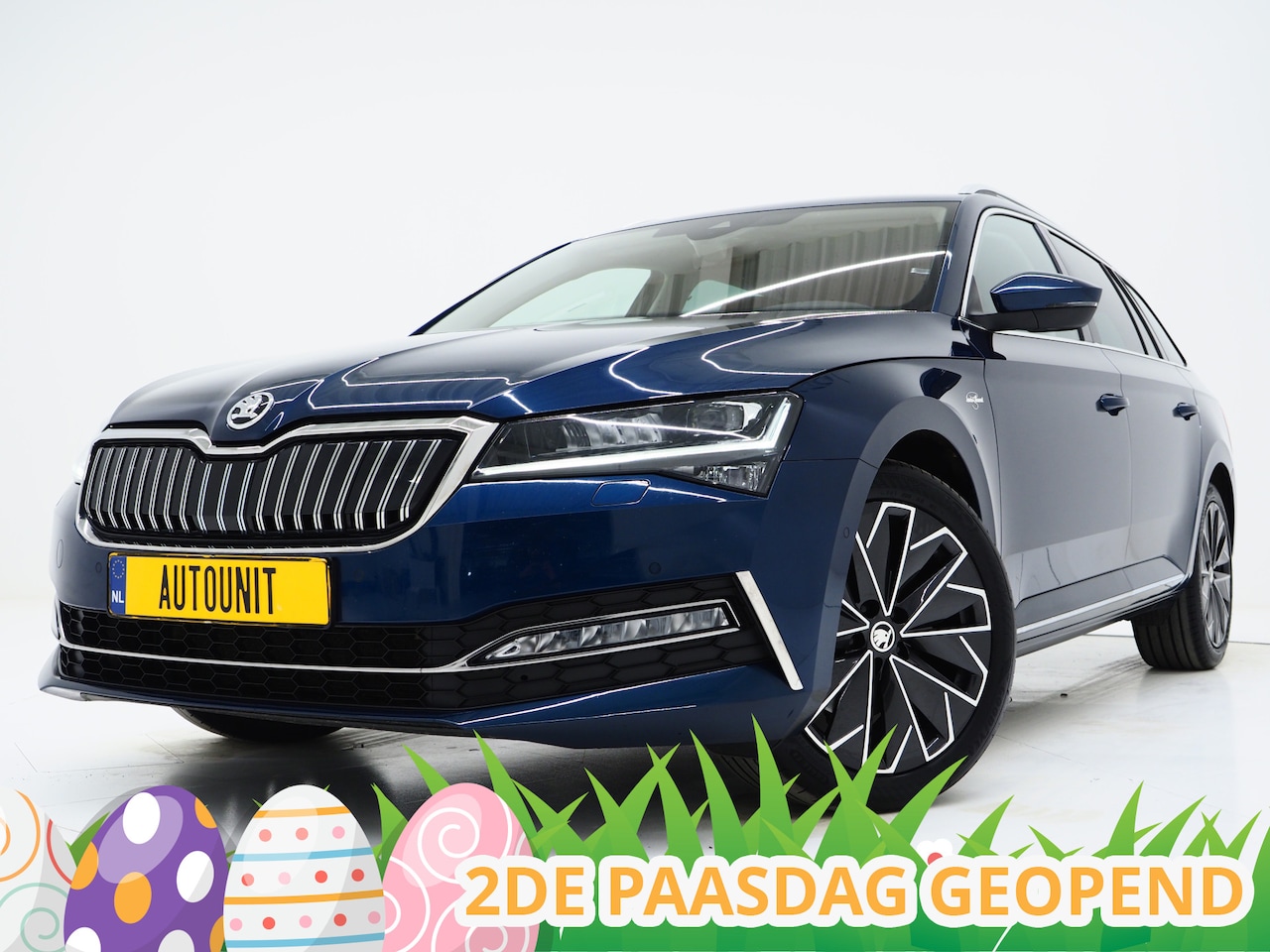 Skoda Superb Combi - 1.4 TSI iV Laurin & Klement | Leder | Canton | Trekhaak | Camera | Keyless | Adaptive Crui - AutoWereld.nl