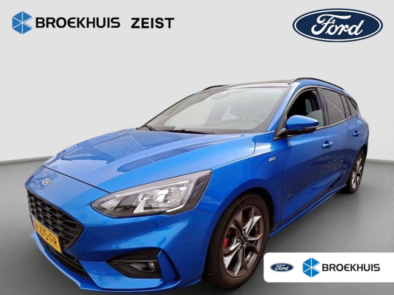 Ford Focus Wagon - 1.0 EcoBoost Hybrid ST Line X Business | Panoramadak | Elec. trekhaak | Elec. achterklep | - AutoWereld.nl