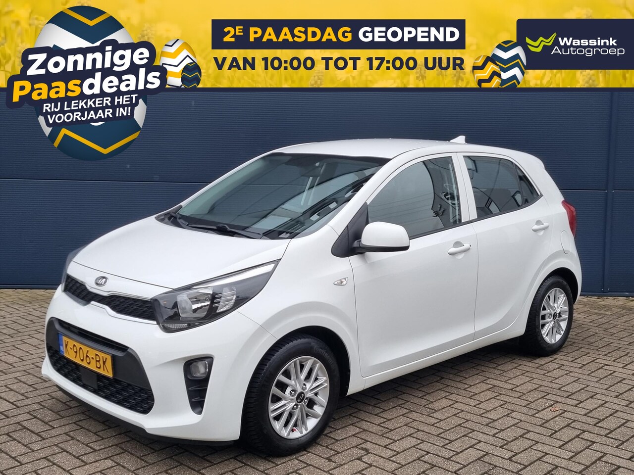 Kia Picanto - 1.0 DPi 67pk 4-zits DynamicLine | Camera | Apple Carplay | Airco | All Season Banden | - AutoWereld.nl