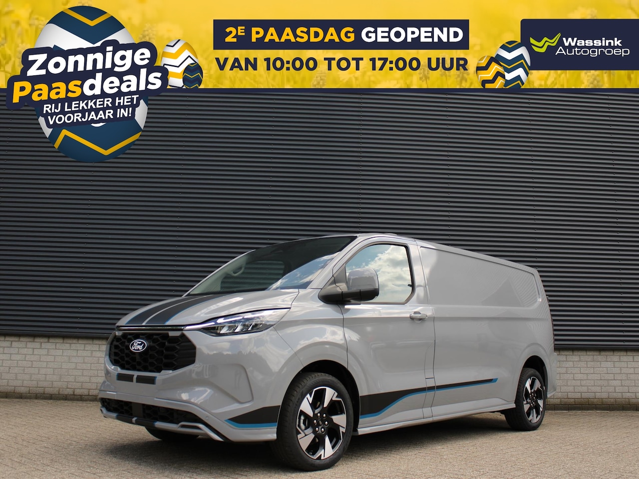 Ford Transit Custom - Sport 320 L2 PHEV 233pk I Inklapbare Trekhaak I 19 Inch Sport Velgen I Driver Assistance P - AutoWereld.nl