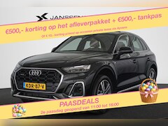 Audi Q5 - 55 TFSI e S edition Pano Trekhaak Bang&Olufsen Leder Stoelverwarming 20"