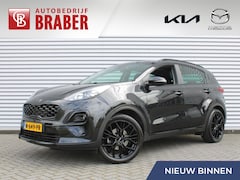 Kia Sportage - 1.6 T-GDI Black Edition | Trekhaak | Stoelverwarming v+a | Schuifdak | Camera | Leer | 19"