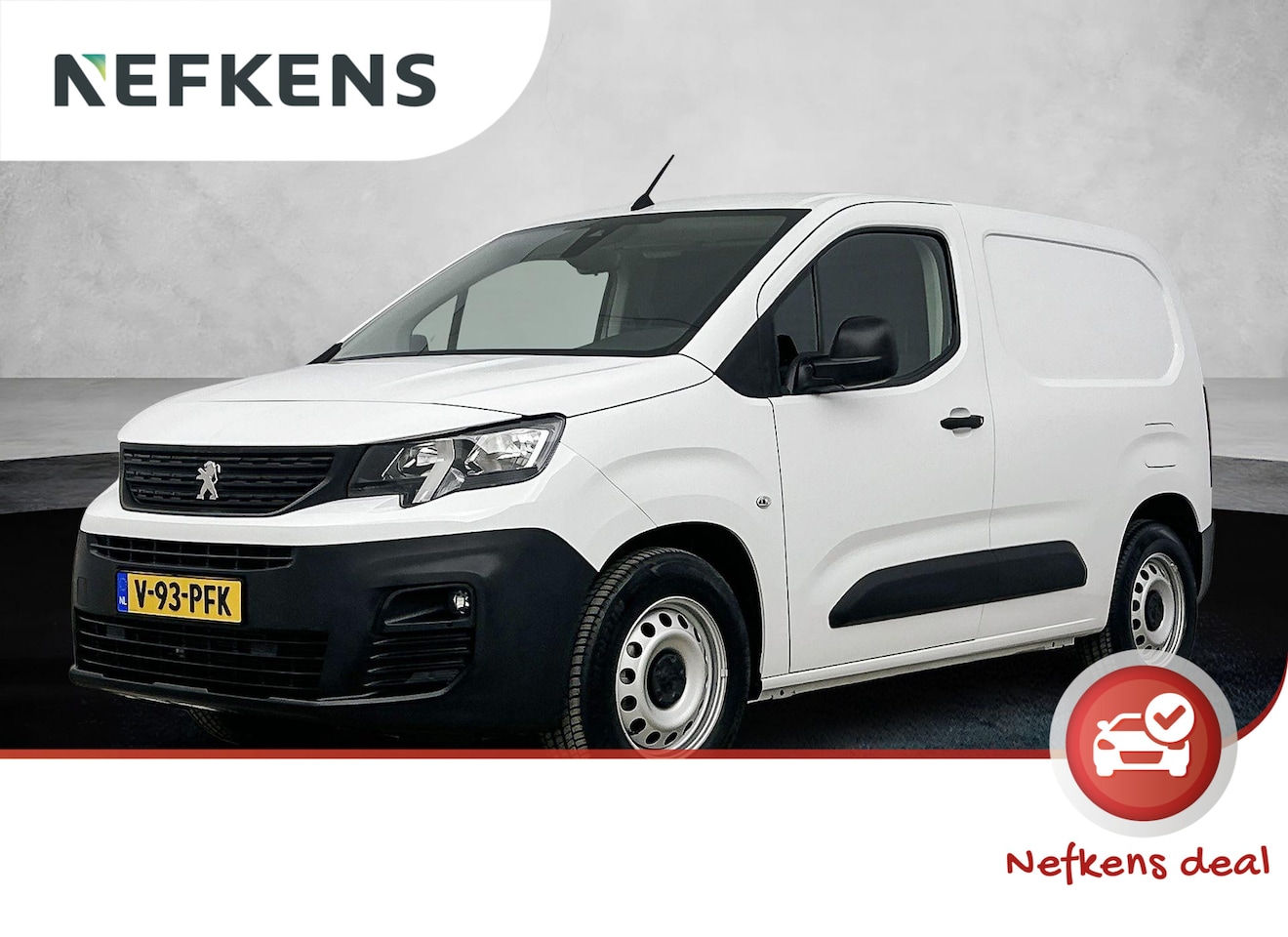 Peugeot e-Partner - Asphalt 50 kWh | Airco | Cruise Control | Parkeerhulp | Bluetooth - AutoWereld.nl