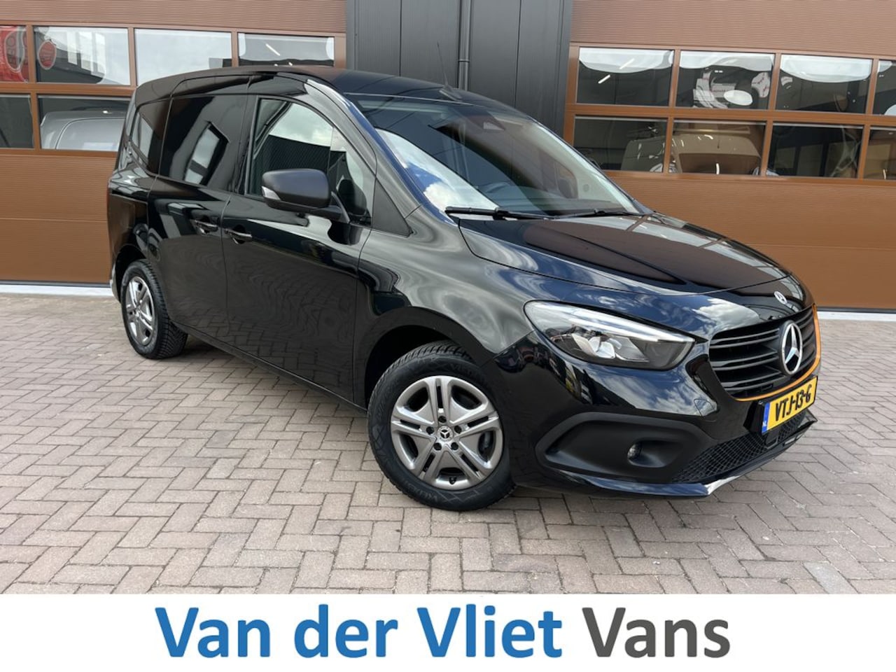 Mercedes-Benz Citan - 110 CDI E6 Pro Lease €346 p/m, Airco, Navi, Carplay, Led, Trekhaak, Cruise controle, 16'' - AutoWereld.nl