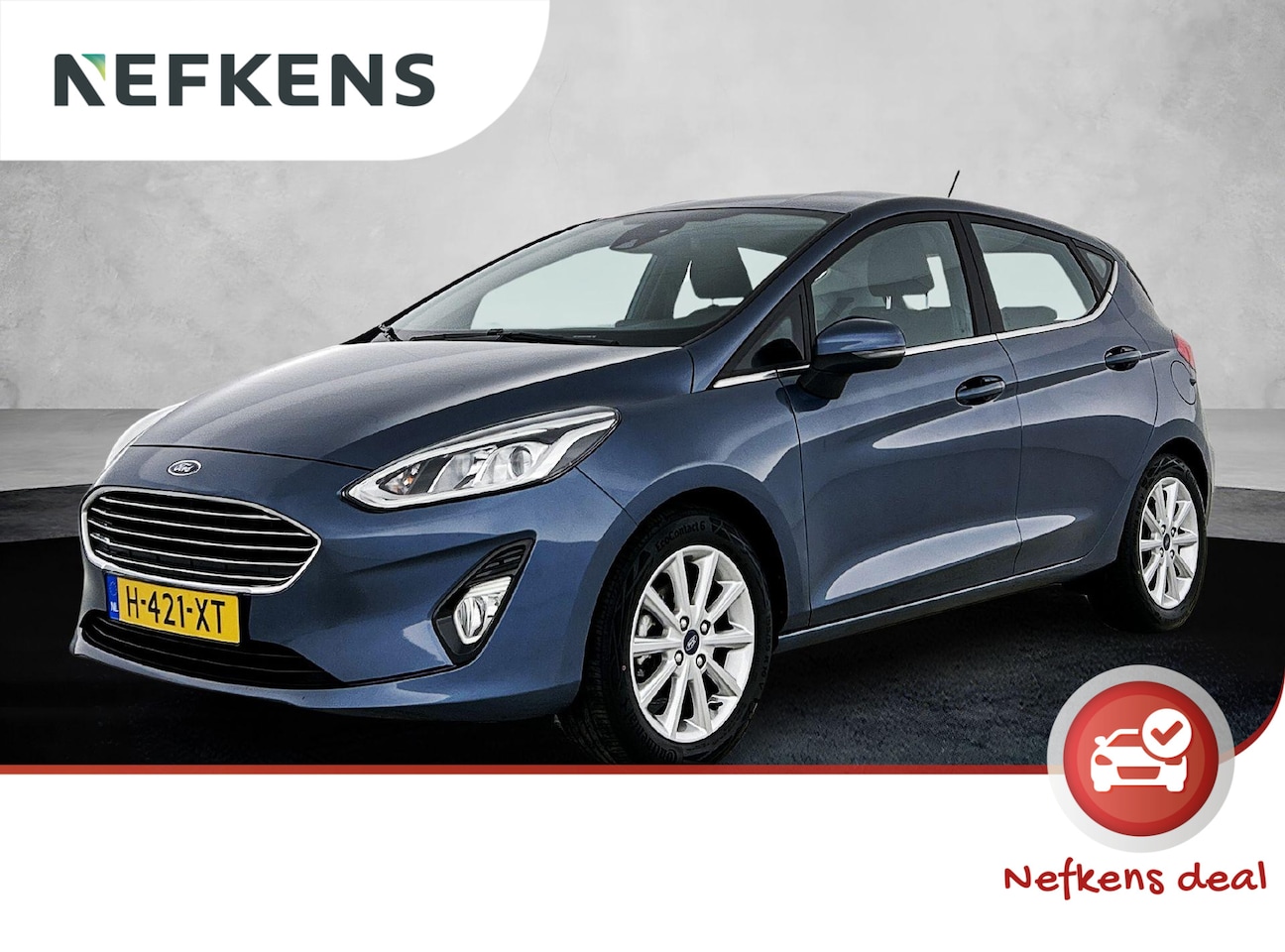 Ford Fiesta - 1.0 Titanium 95pk | 1ste Eigenaar | Navigatie | Climate Control | Cruise Control | 16"LMV - AutoWereld.nl