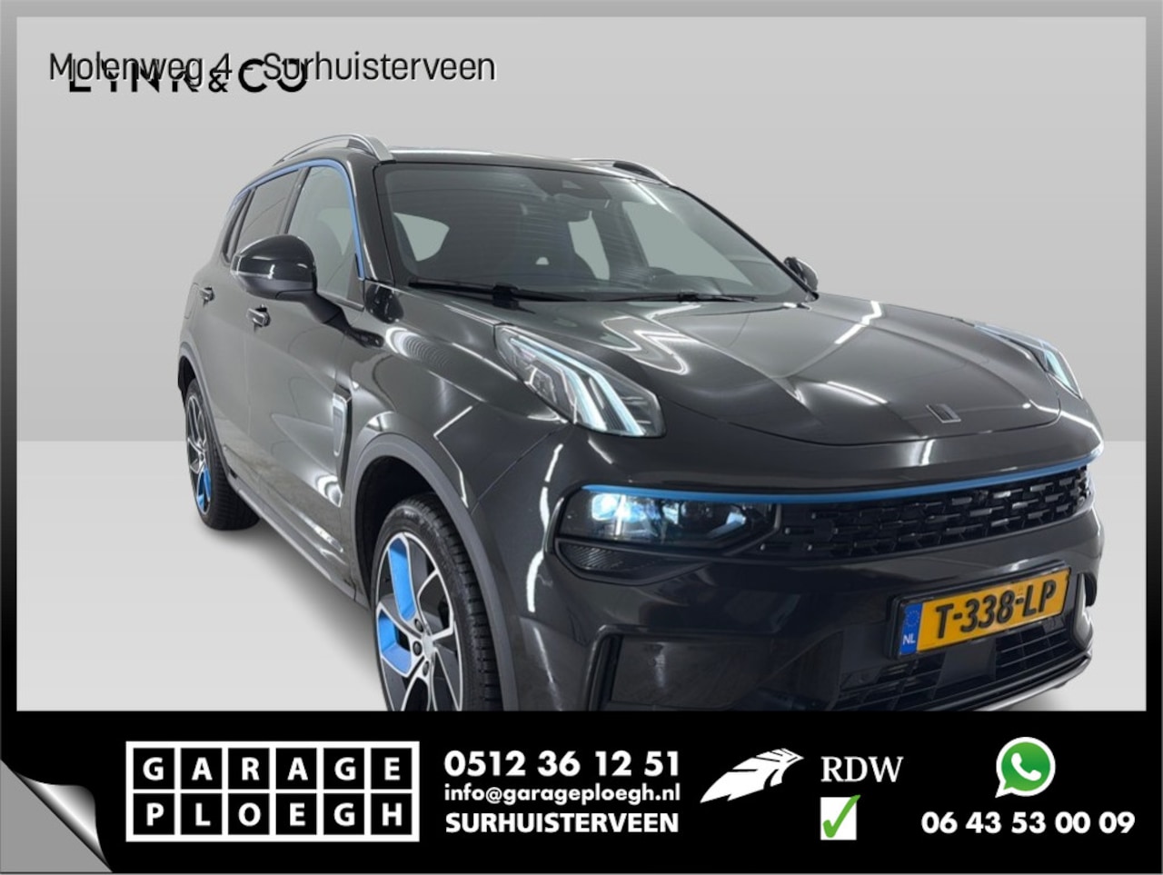 Lynk & Co 01 - 1.5 PHEV 262PK Adapt.Cruise Stoelverw. Carplay Plug-in 360°Cam - AutoWereld.nl