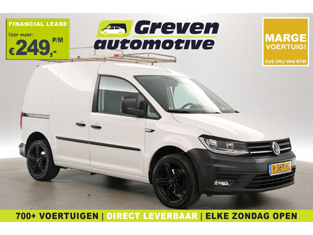 Volkswagen Caddy - 2.0 TDI | MARGE | Airco | Cruise | Imperiaal | Parkeersens. | Elektrpakket - AutoWereld.nl