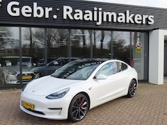Tesla Model 3 - Performance AWD 75 kWh*83%SOH*Premium Audio*EXPORTPRIJS
