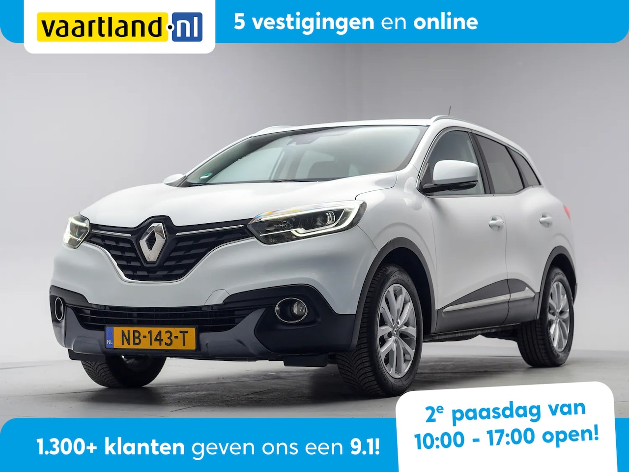Renault Kadjar - 1.2 TCe Intens [ Navigatie Half leder Trekhaak ] - AutoWereld.nl