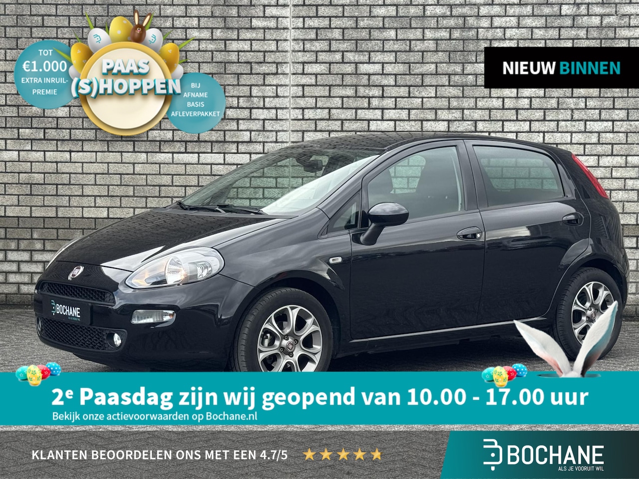 Fiat Punto Evo - 0.9 TwinAir Sempre | Navigatie | Cruise Control | Climate Control | Trekhaak | - AutoWereld.nl