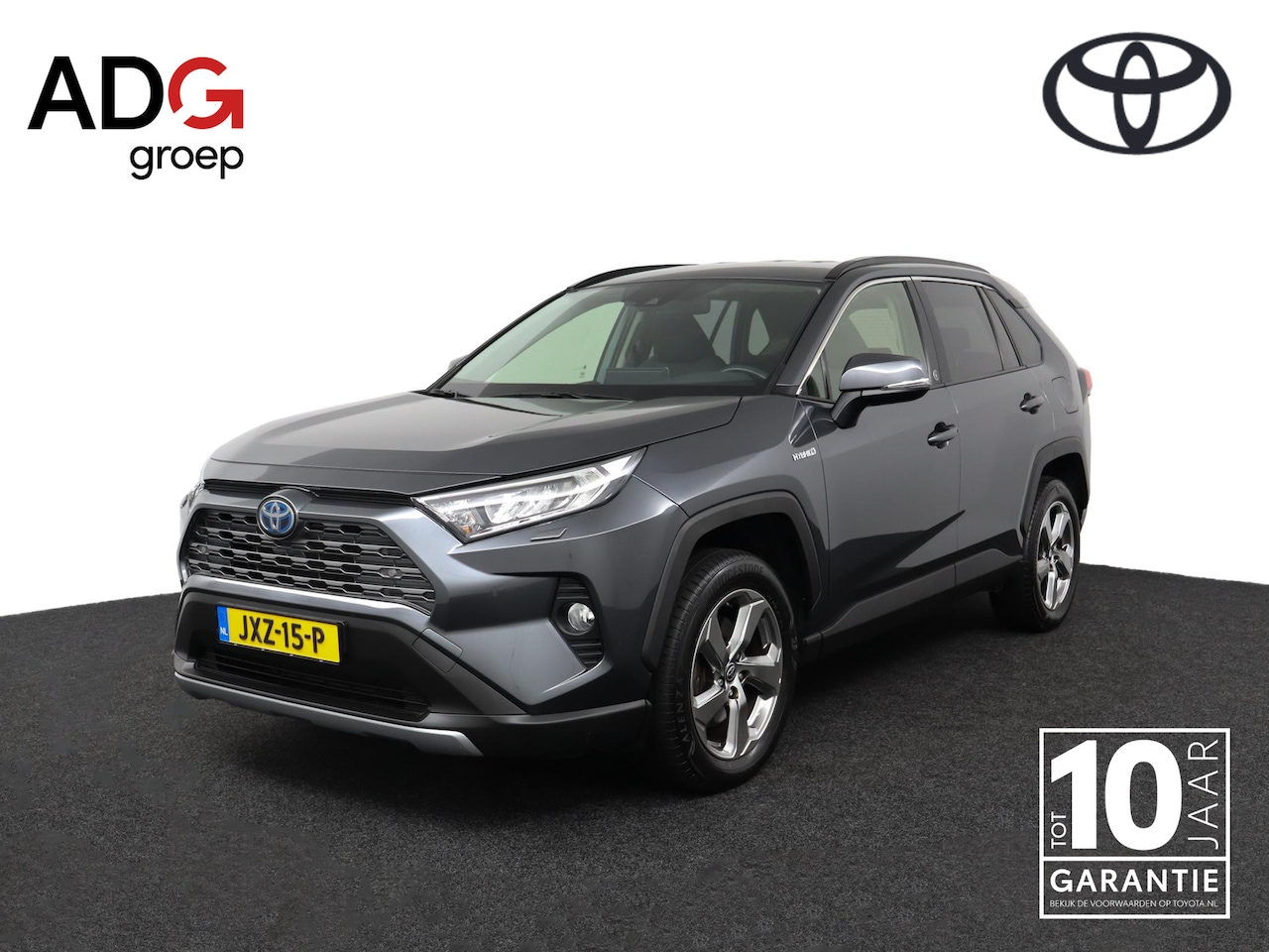 Toyota RAV4 - 2.5 Hybrid AWD Style | koplamp sproeier | elektrische achterklep | Stuur stoel verwarming - AutoWereld.nl