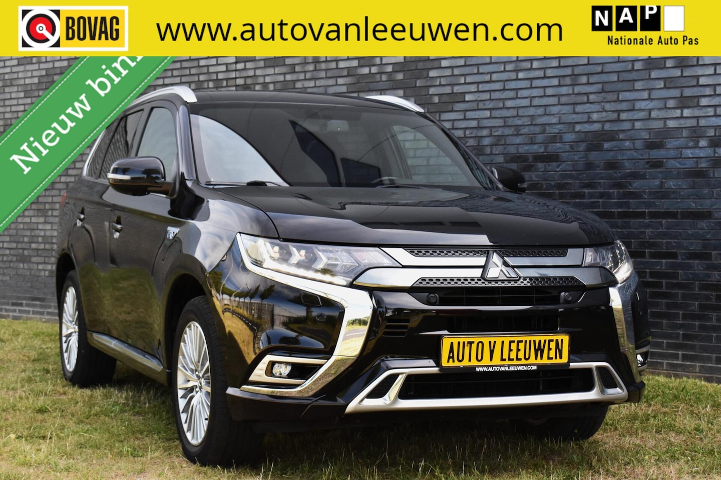 Mitsubishi Outlander - 2.4 PHEV Diamand Edition LEDER VOL! PANORAMADAK/360º CAMERA/ROCKFORD FOSGATE/ACC/ETC,! - AutoWereld.nl