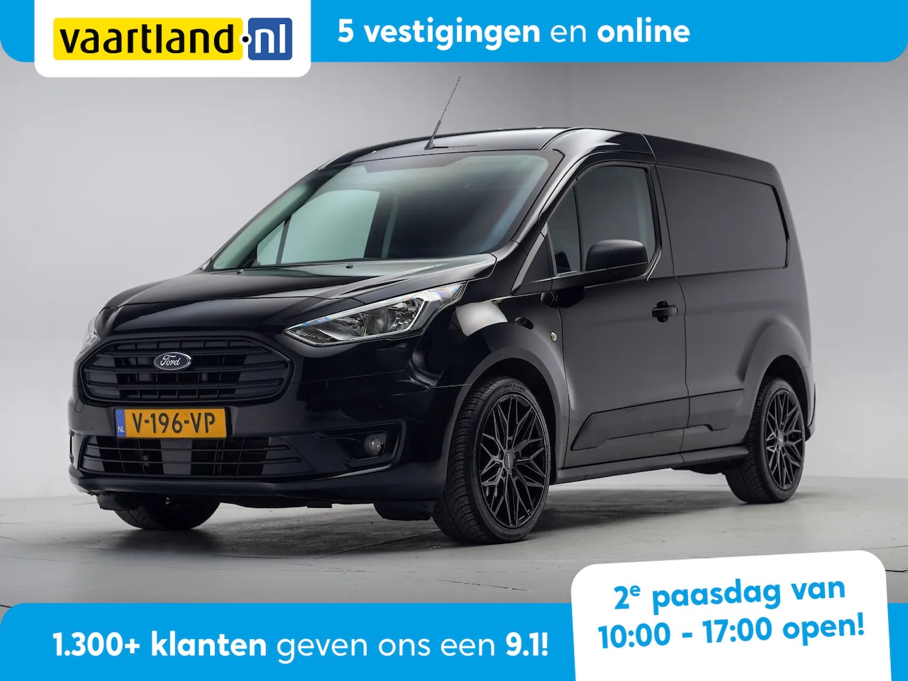 Ford Transit - 1.0 EcoBoost Trend 3 pers. [ Unieke km stand Airco Schuifdeur ] - AutoWereld.nl