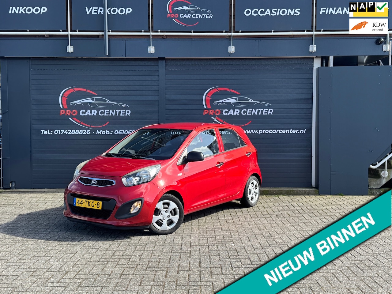 Kia Picanto - 1.2 CVVT Comfort Pack AIRCO|EL.RAMEN|CARPLAY|NAP|APK - AutoWereld.nl