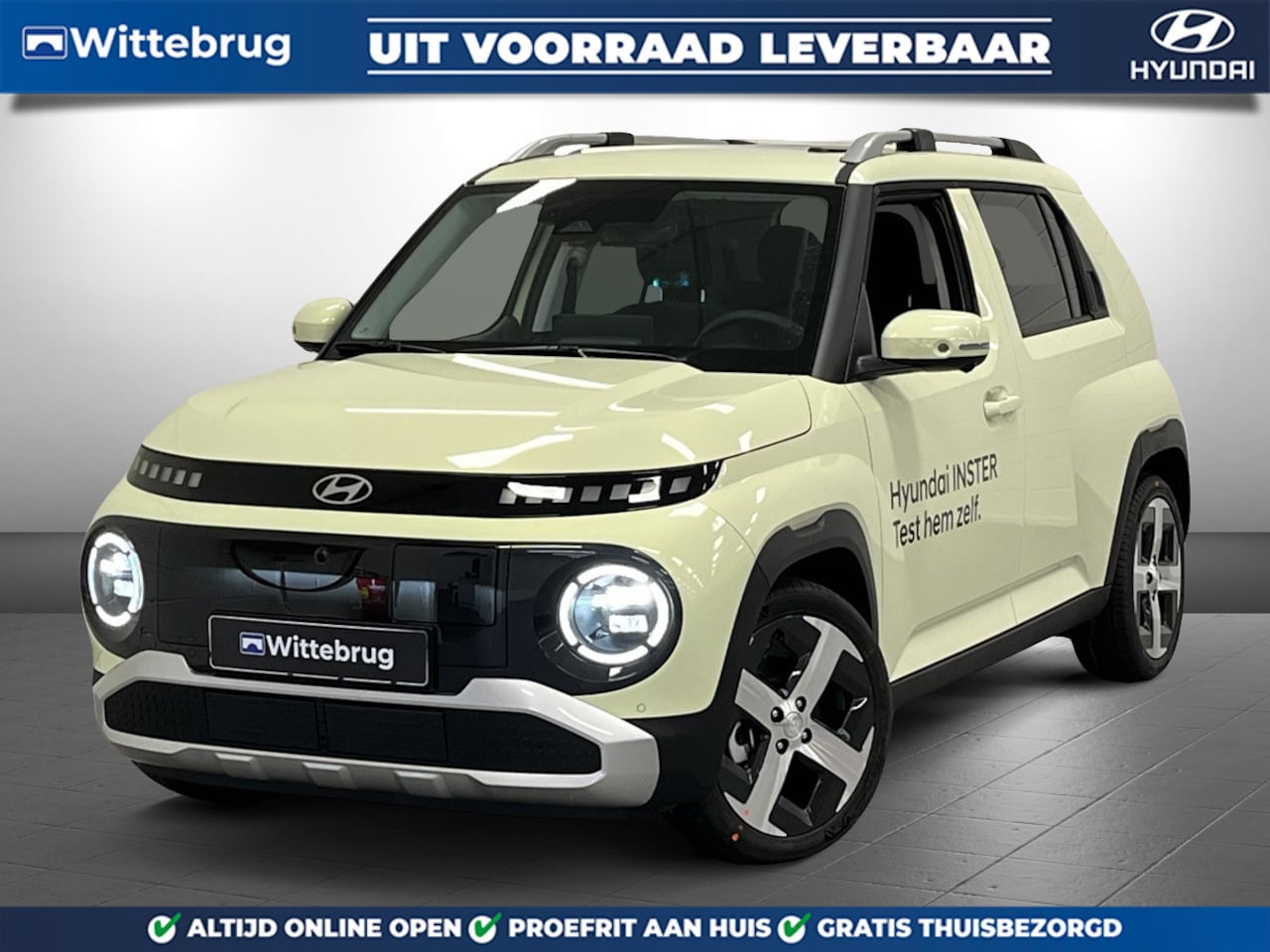 Hyundai Inster - Evolve Sky 49 kWh Volledig Elektrische Automaat met Navigatie, Camera en Panoramadak Uit v - AutoWereld.nl