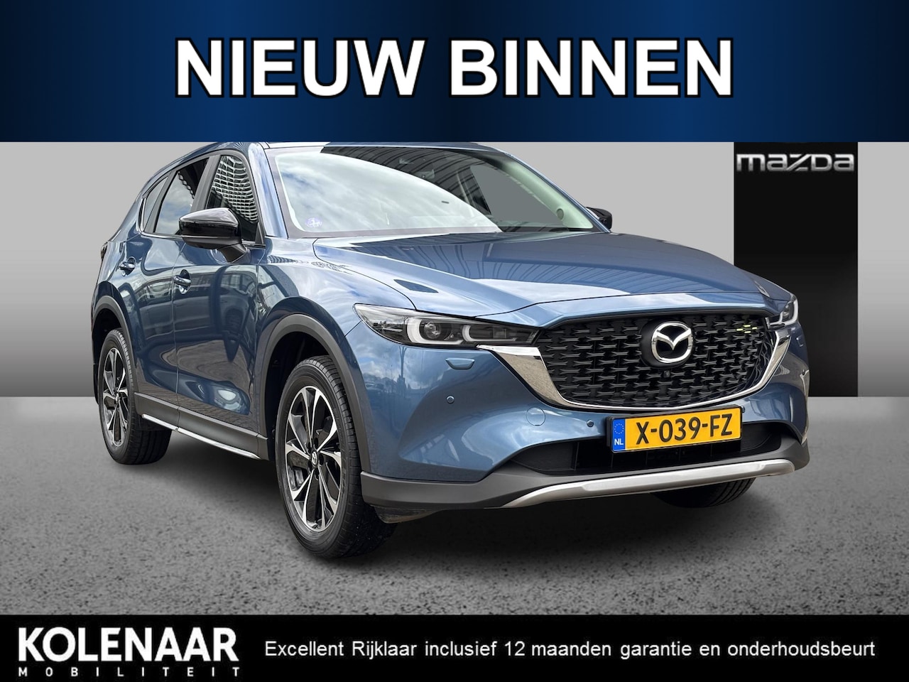 Mazda CX-5 - 2.0 e-SkyActiv-G M Hybrid 165 Newground /Automaat/Trekhaak/HUD/Dealeronderhouden/ - AutoWereld.nl