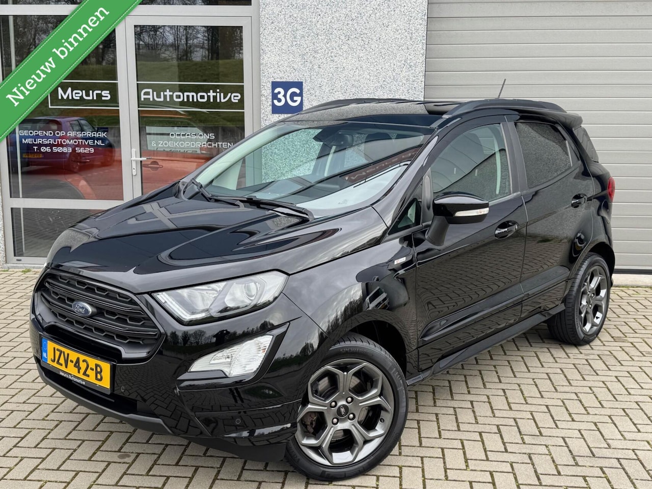 Ford EcoSport - 1.0 EcoBoost ST-Line Black CarPlay/Camera/Navi/Cruise/Stoelverwar/PDC - AutoWereld.nl