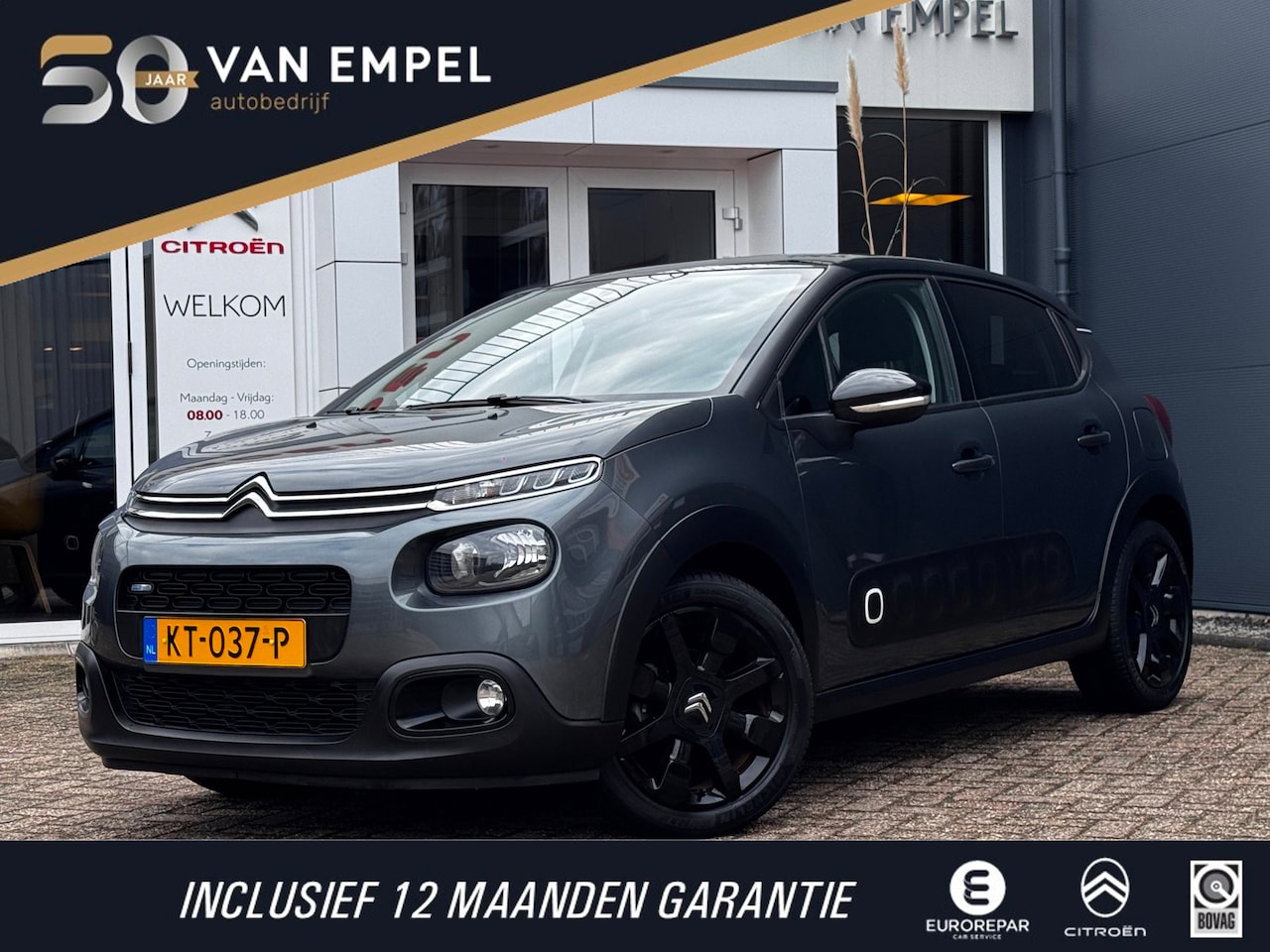 Citroën C3 - 1.2 PureTech S&S Shine | 110 PK | Camera | Citroën dealer onderhouden | NL-Auto| Navigatie - AutoWereld.nl