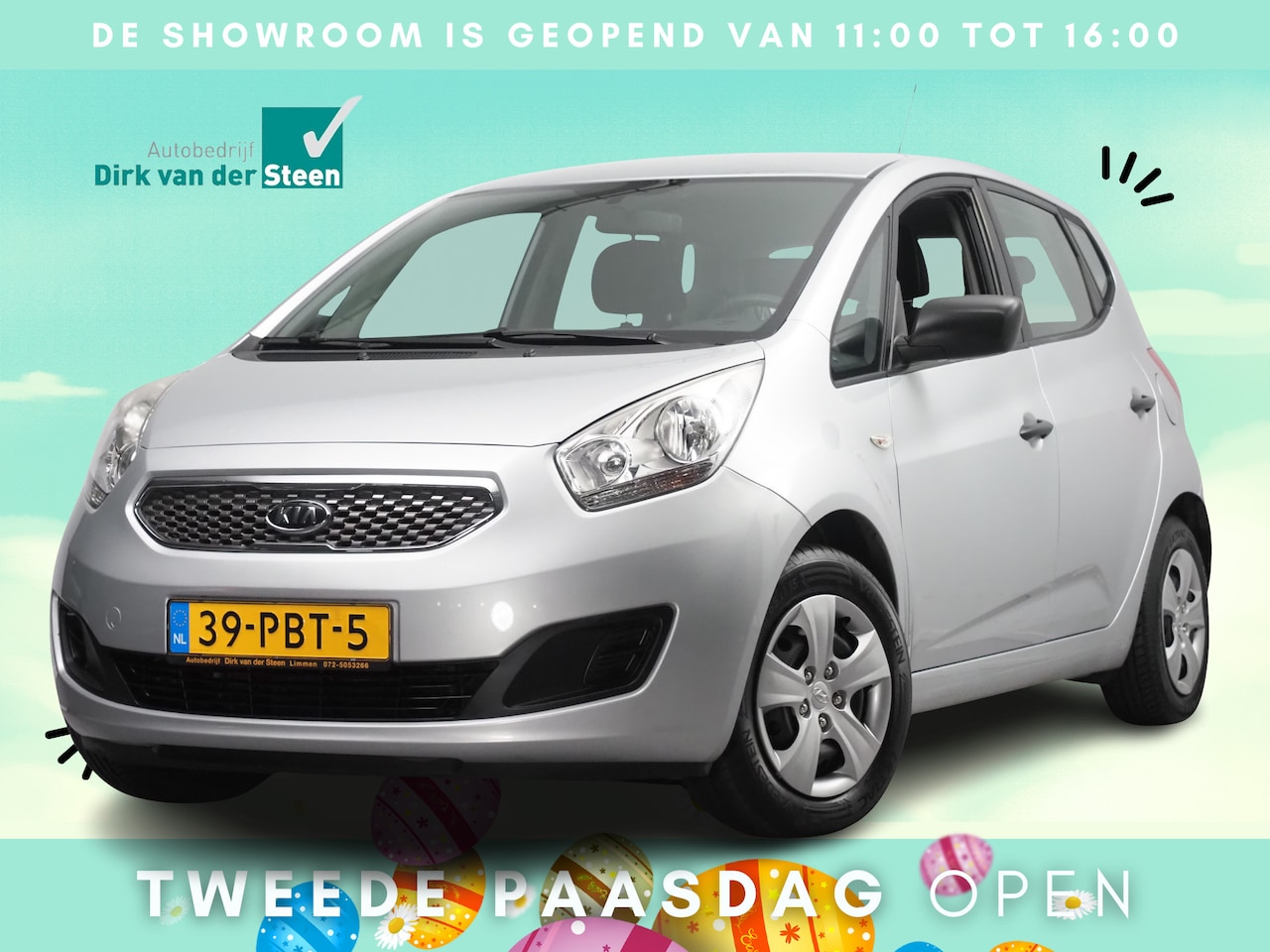 Kia Venga - 1.4 CVVT X-tra Airco | Parkeersensor achter | - AutoWereld.nl