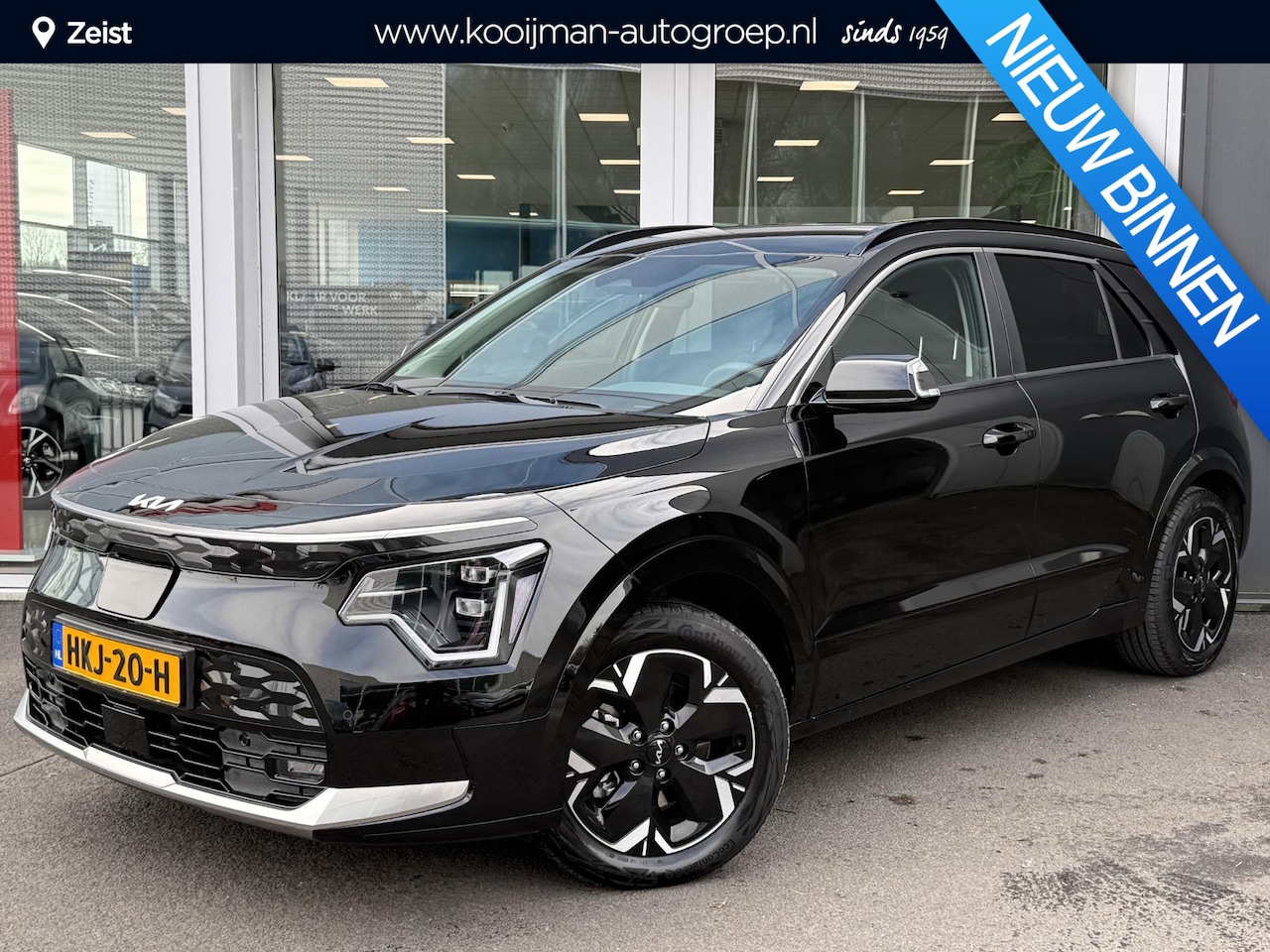 Kia Niro EV - Air 64.8 kWh | Dodehoeksensor | Achteruitrijcamera | Navigatie - AutoWereld.nl