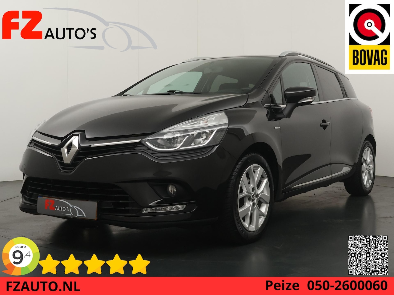Renault Clio Estate - 0.9 TCe Limited - Navigatie - Achteruitrijcamera - Apple Carplay/Android Auto - AutoWereld.nl